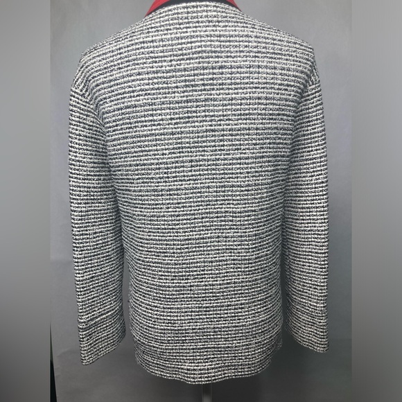 Maje Visala Boucle Tweed Jacket Ecru And Noir Size 36 quiet luxury holiday - Picture 7 of 11